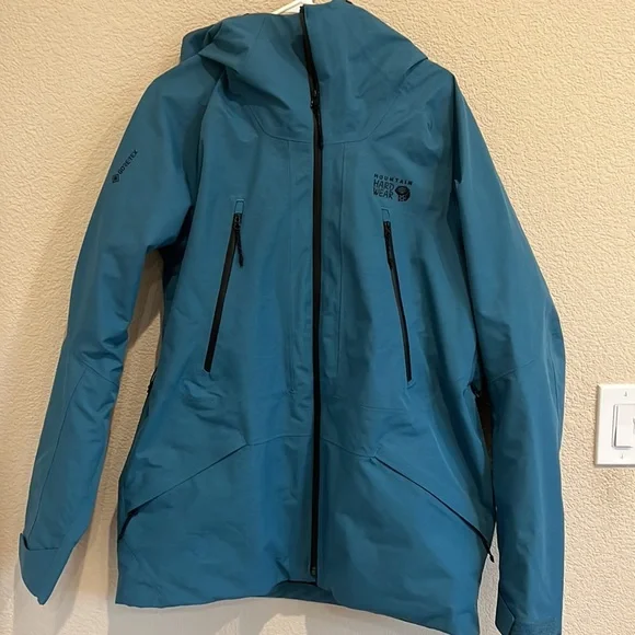 Mountain Hardwear Men’s Sky Ridge Gore-tex recco snow jacket, blue